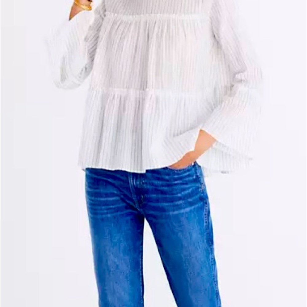 Madewell tiered top